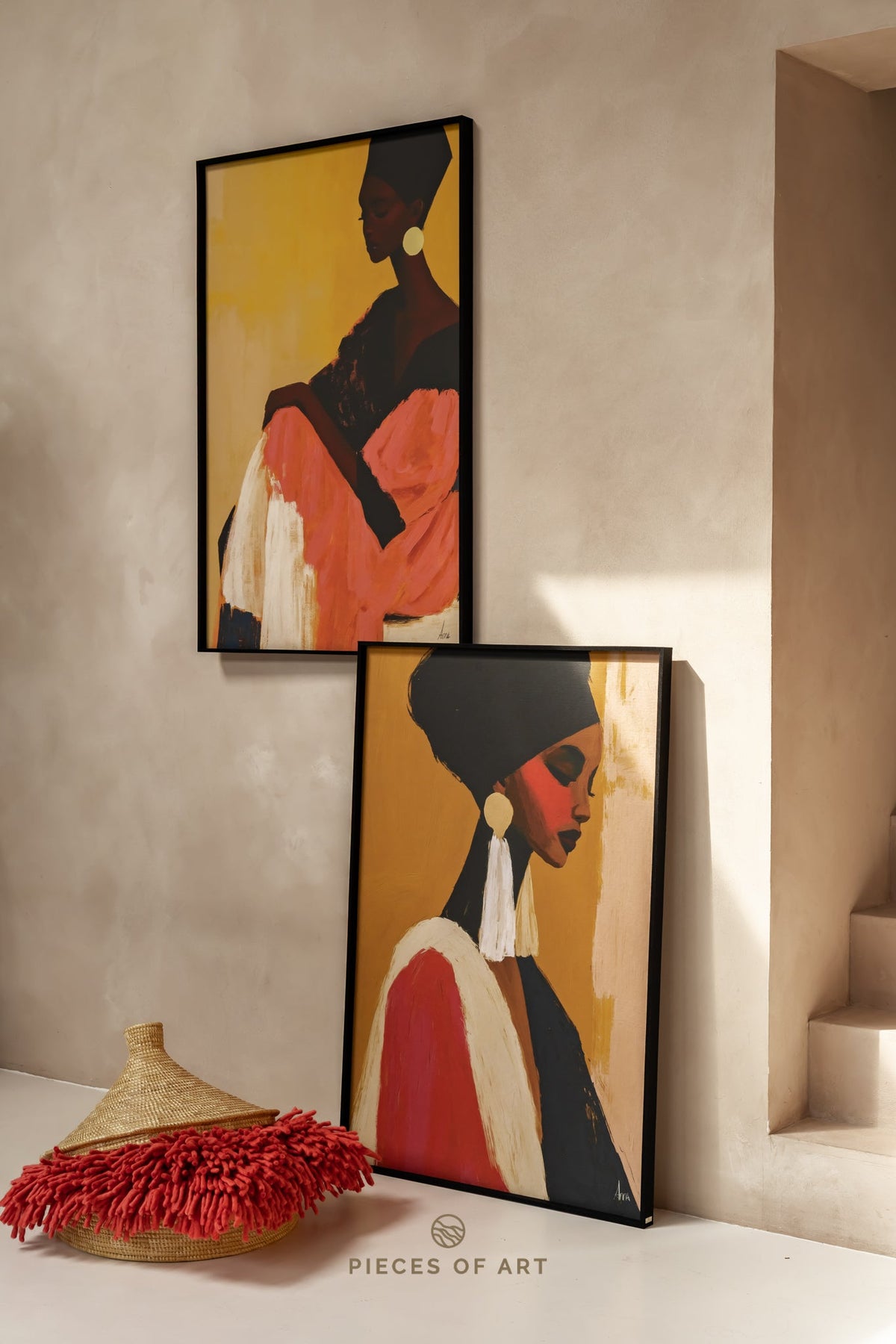 Sheba & Makeda (Baukje van der Wal x Pieces of Art)
