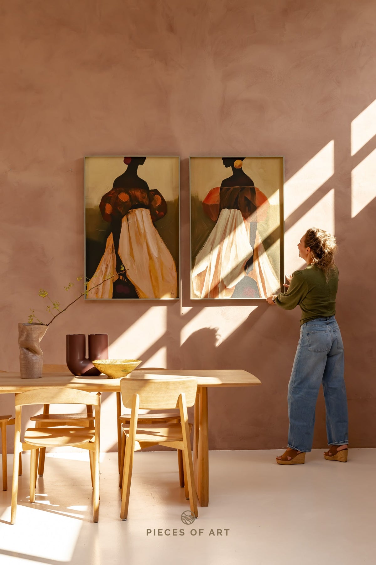 Taytu & Zewdi (Baukje van der Wal x Pieces of Art)