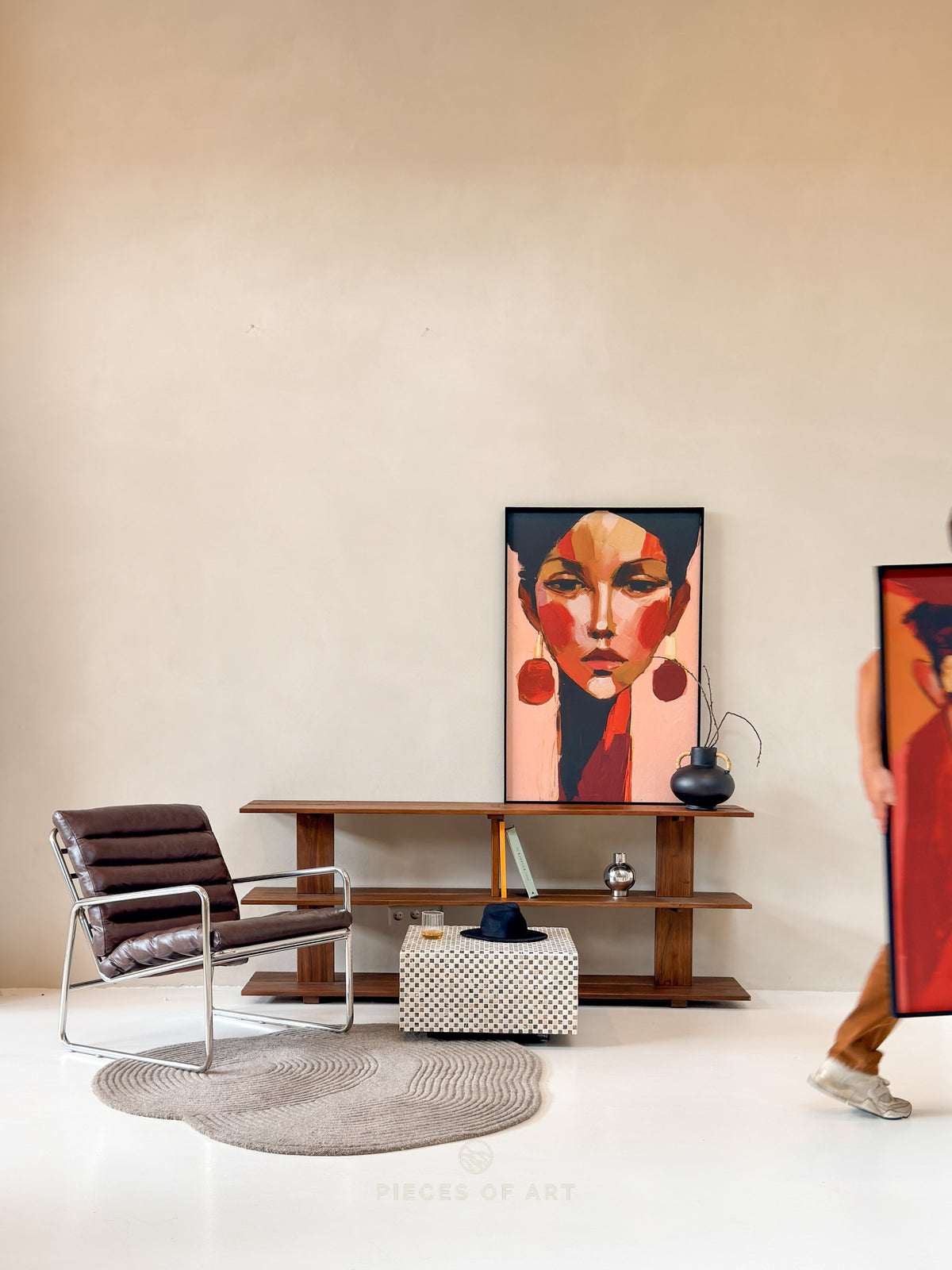 Lifestyle photo of the acoustic panel in a dining area
