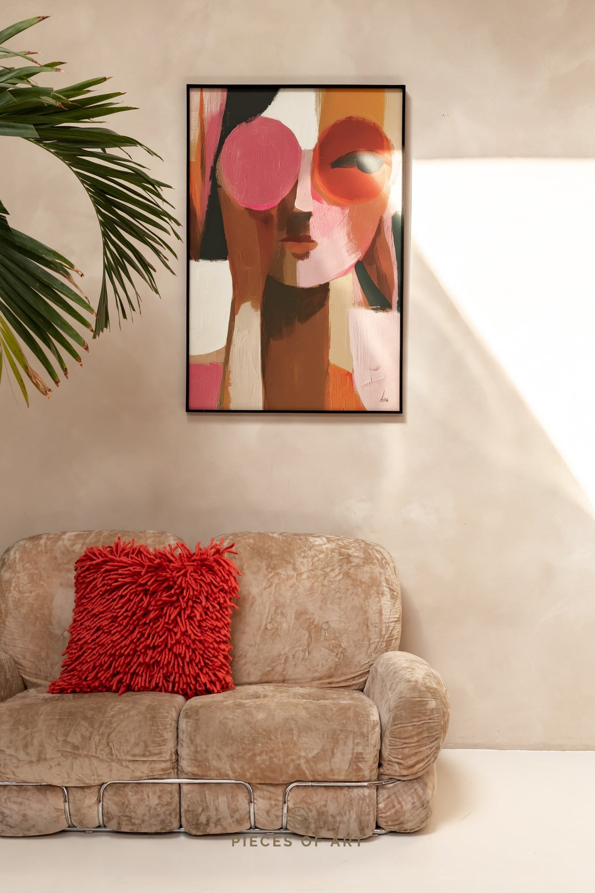 Acoustic artwork, that reduces echo