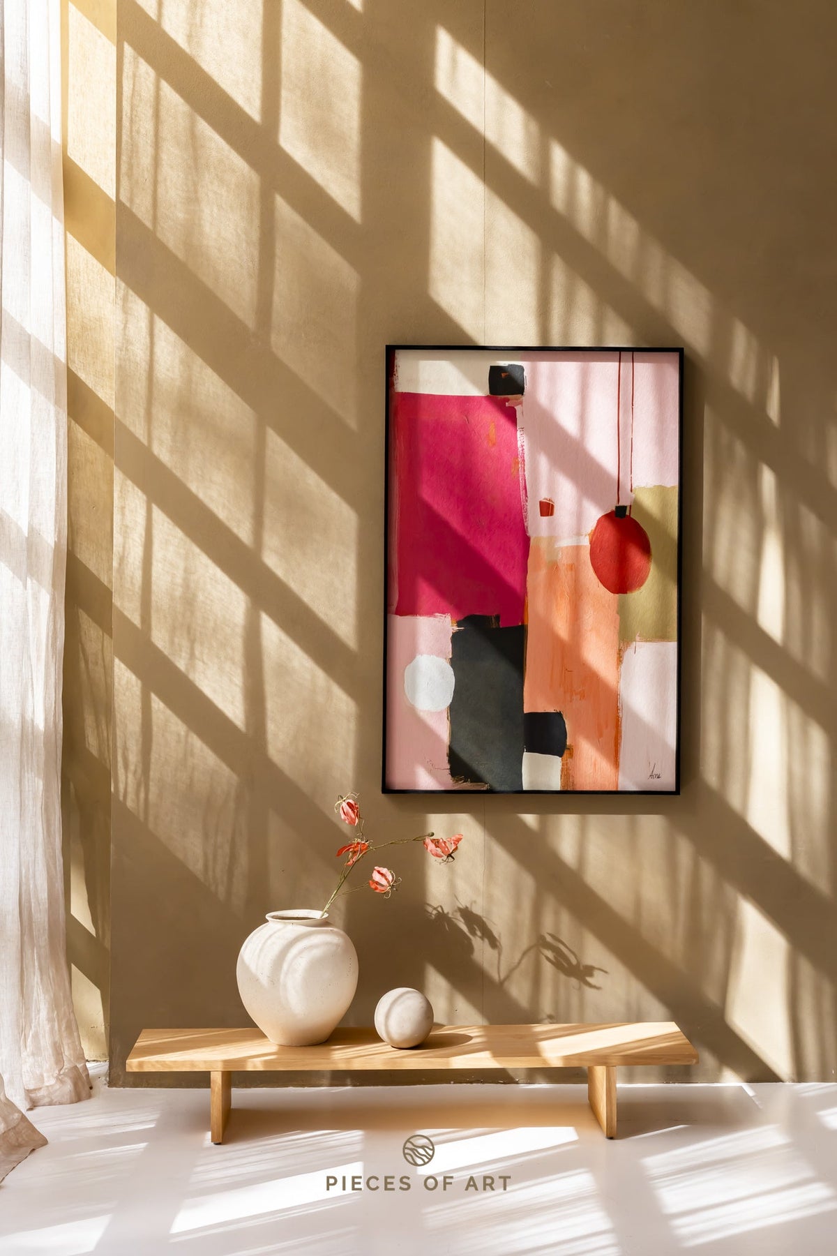Akustisches Kunstwerk, im Wartezimmer