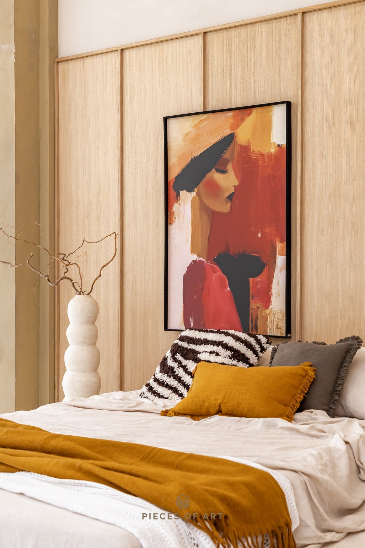 Acoustic painting, for better acoustics