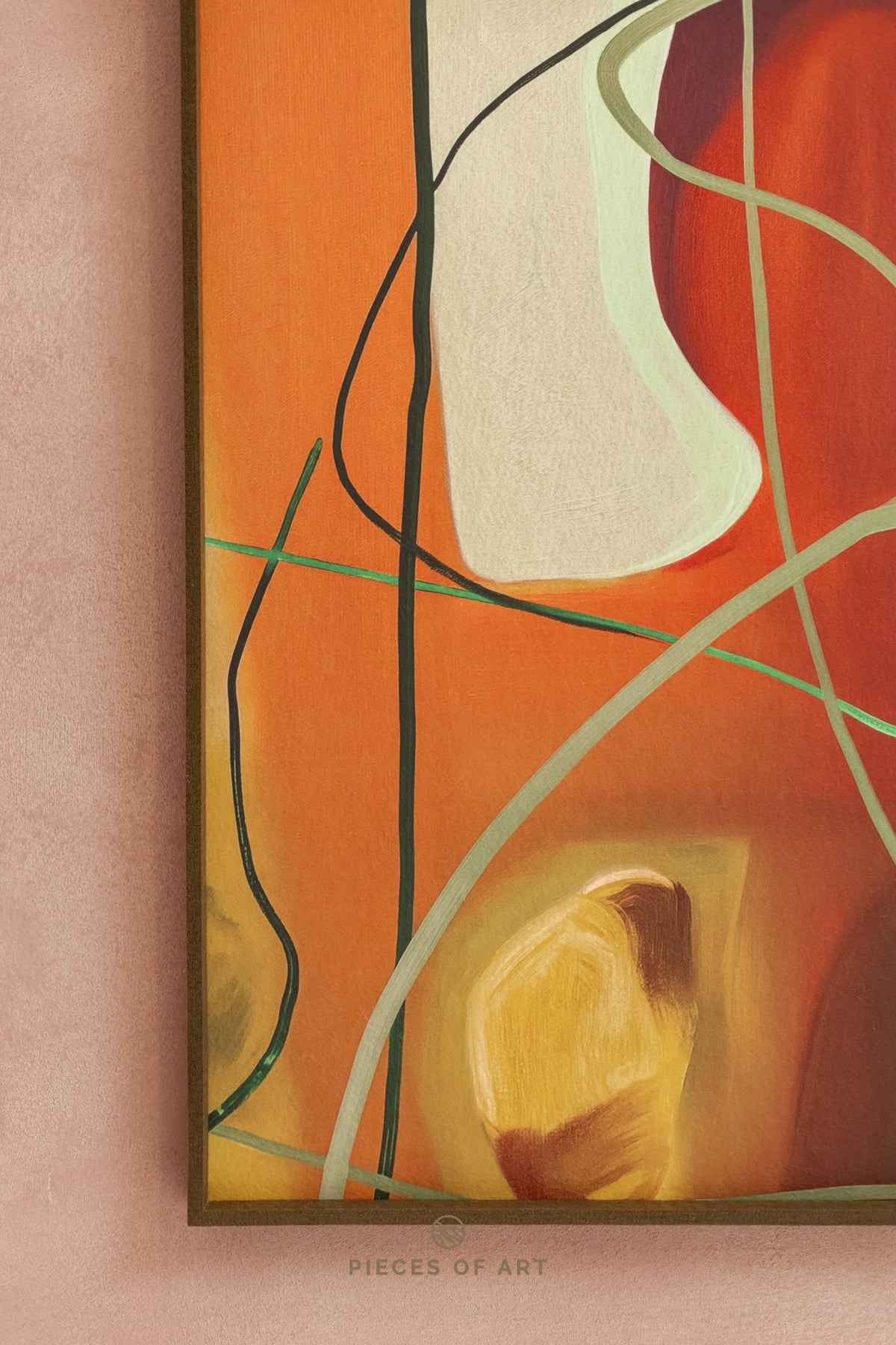 Acoustic wall panel, in a hotel, design-forward