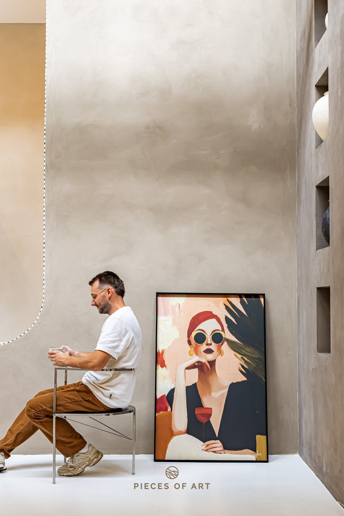 Akustische Wandkunst, Großraumbüro
