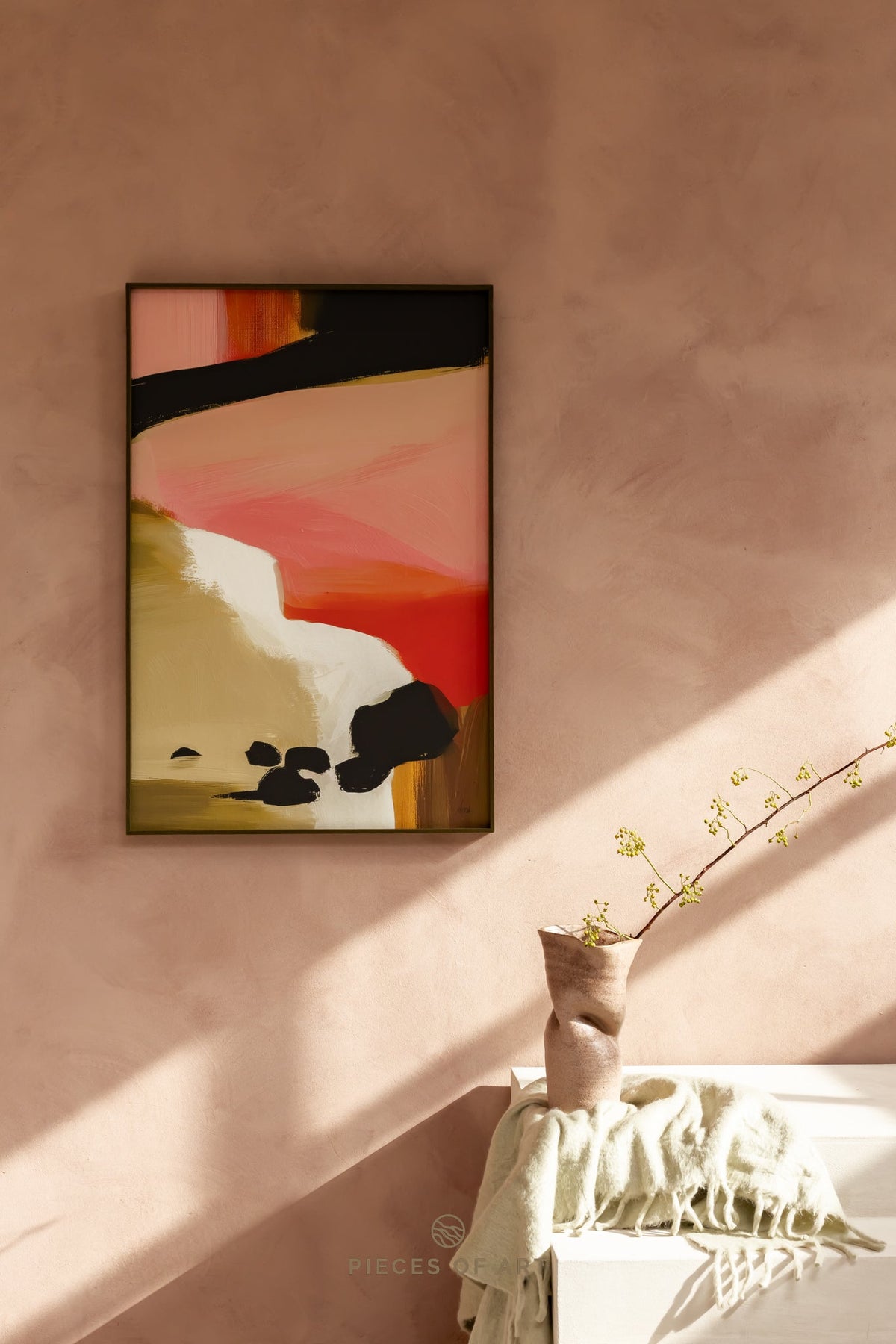 Akustische Wandkunst, gegen Nachhall
