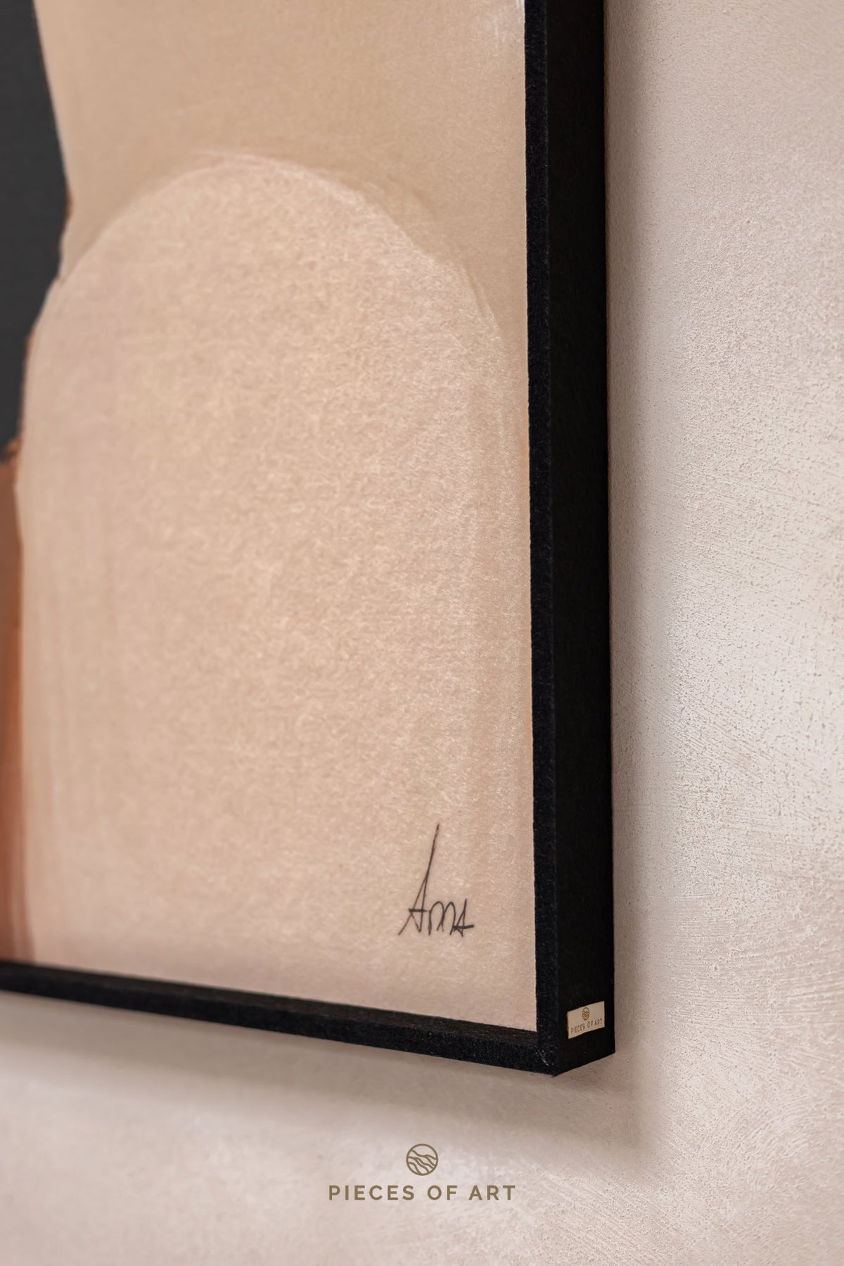 Schallabsorbierendes Kunstwerk, im Hotel, gegen Echo
