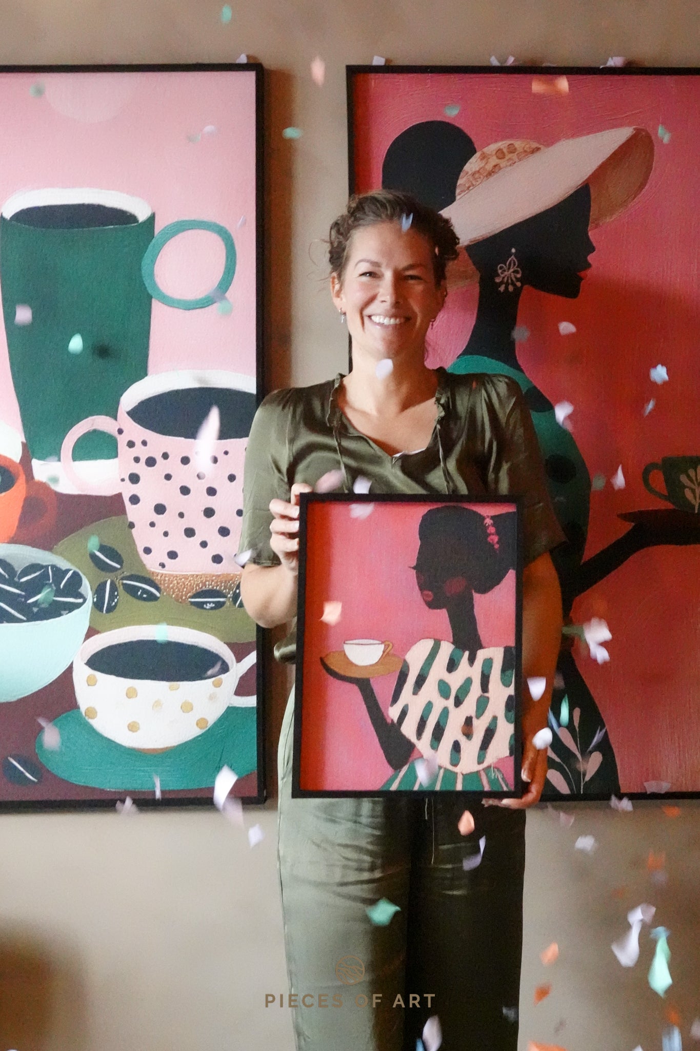 Desta, Betty &amp; Buna (Baukje van der Wal x Pieces of Art)