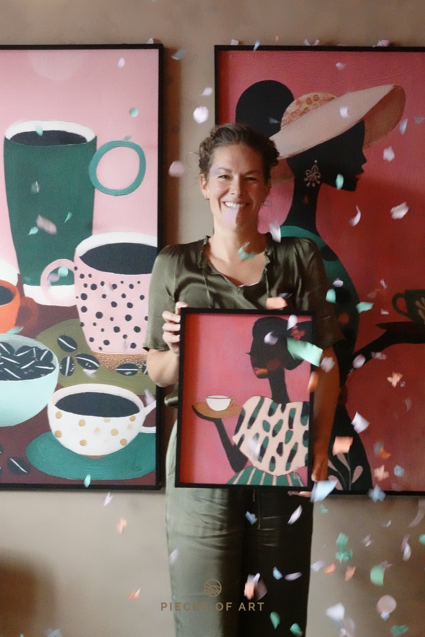 Desta, Betty &amp; Buna (Baukje van der Wal x Pieces of Art)