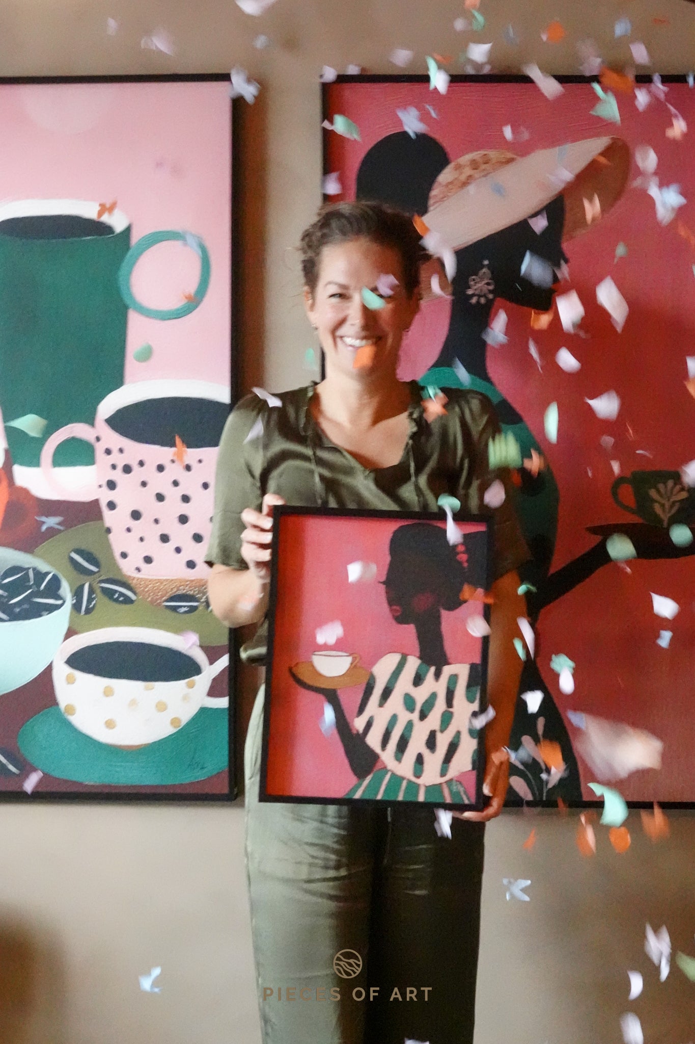 Desta, Betty &amp; Buna (Baukje van der Wal x Pieces of Art)