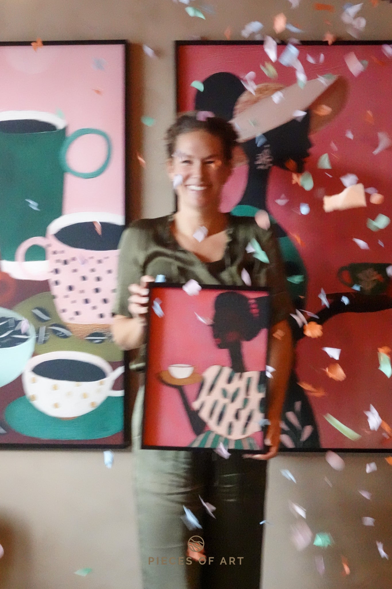 Desta, Betty &amp; Buna (Baukje van der Wal x Pieces of Art)