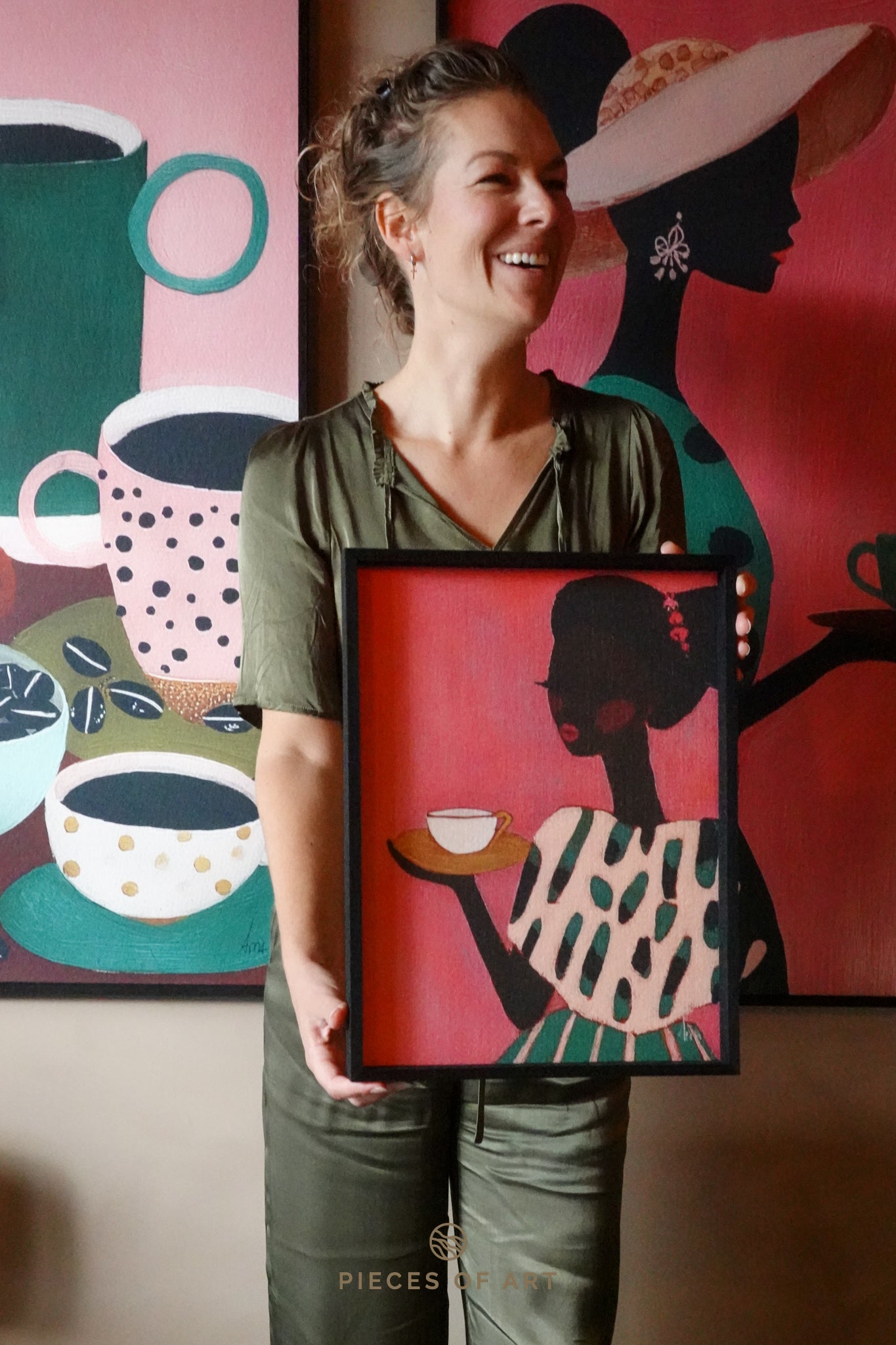 Desta, Betty &amp; Buna (Baukje van der Wal x Pieces of Art)