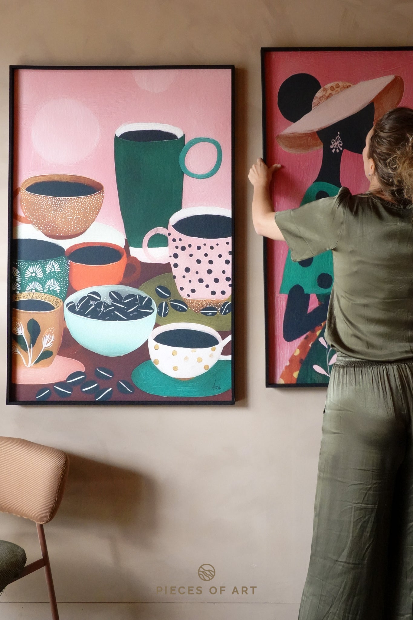 Desta, Betty &amp; Buna (Baukje van der Wal x Pieces of Art)