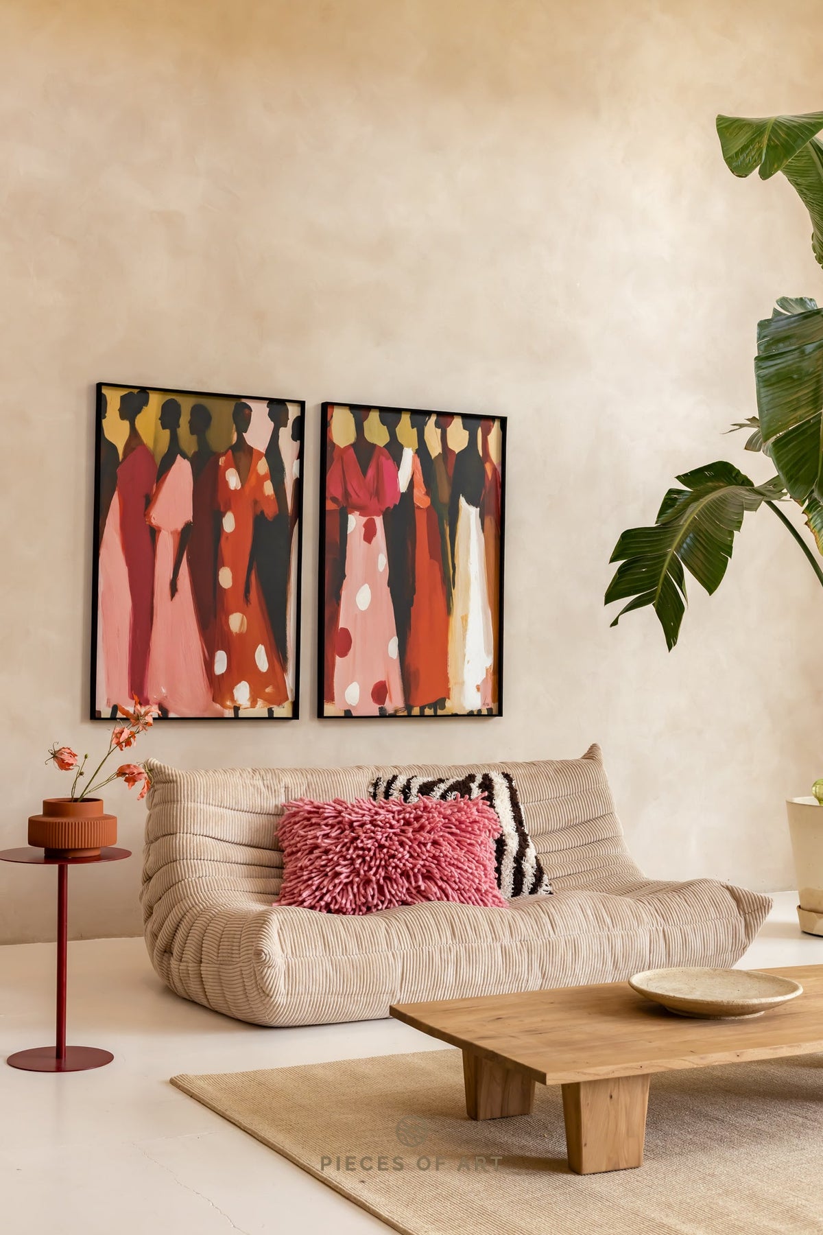 Andinet & Hibre (Baukje van der Wal x Pieces of Art)