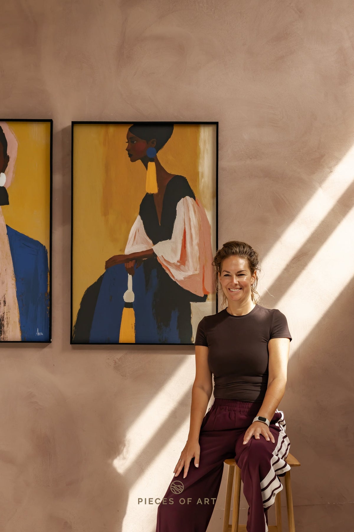 Almaz & Amara (Baukje van der Wal x Pieces of Art)