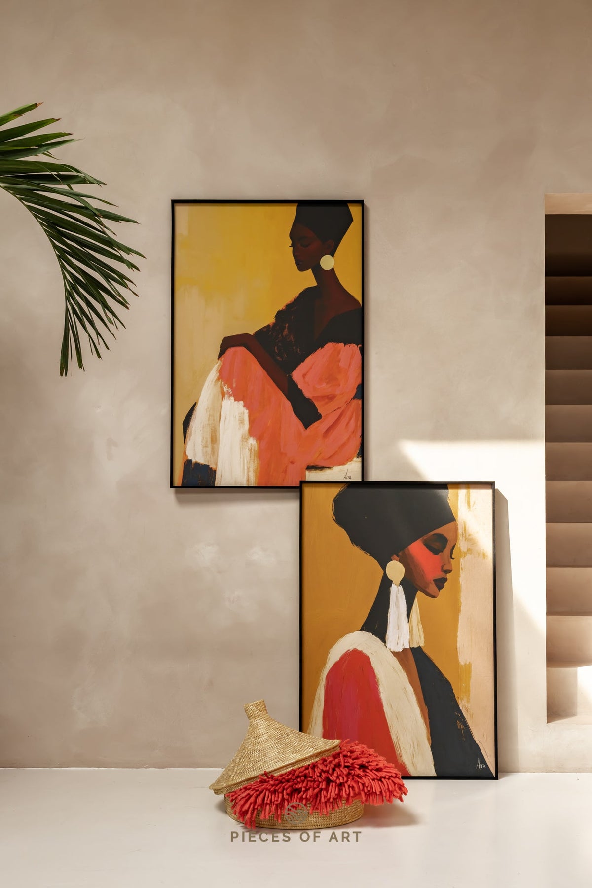 Sheba & Makeda (Baukje van der Wal x Pieces of Art)