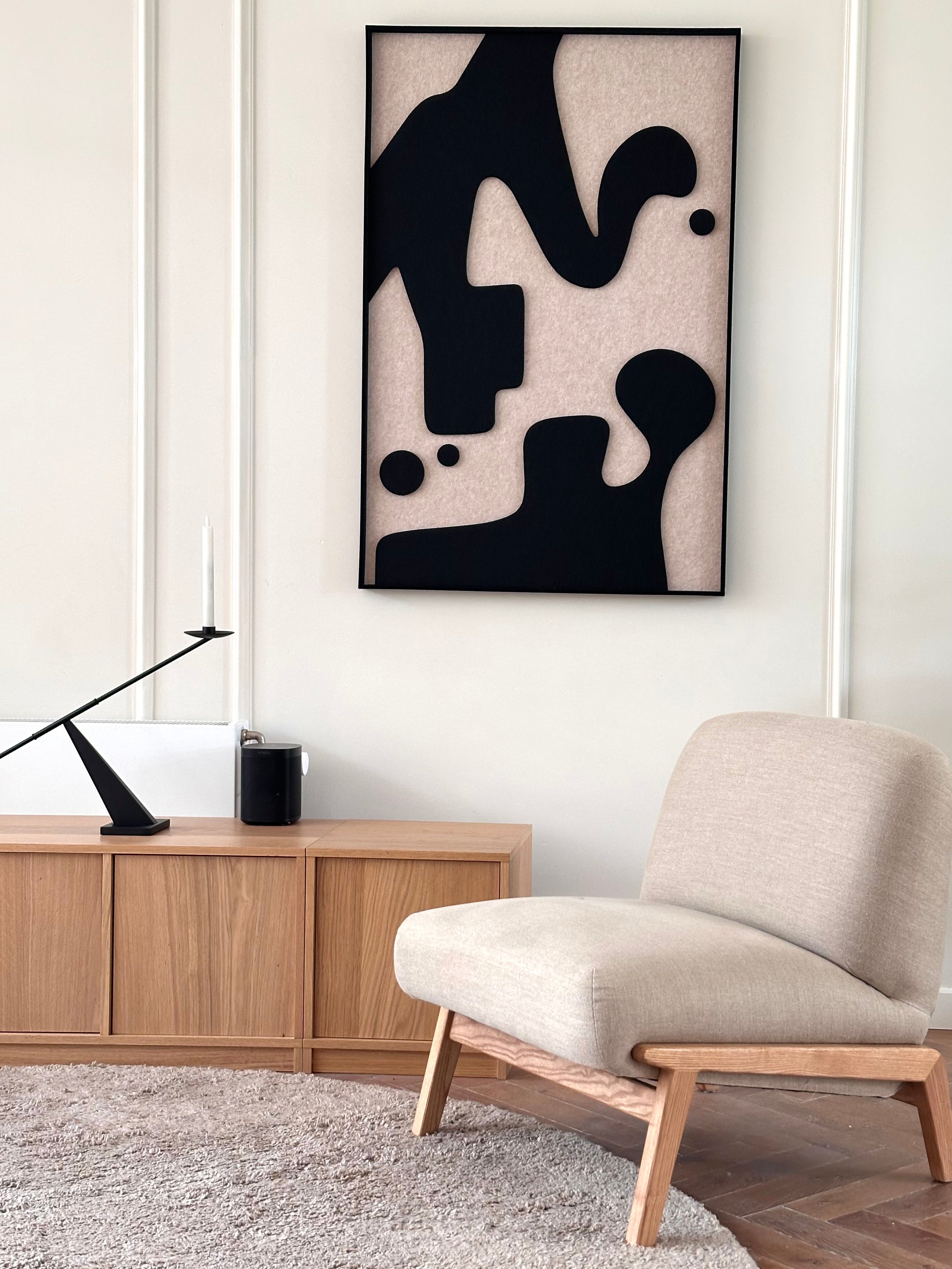 Light & calm acoustic artworks | Japandi & Scandinavian