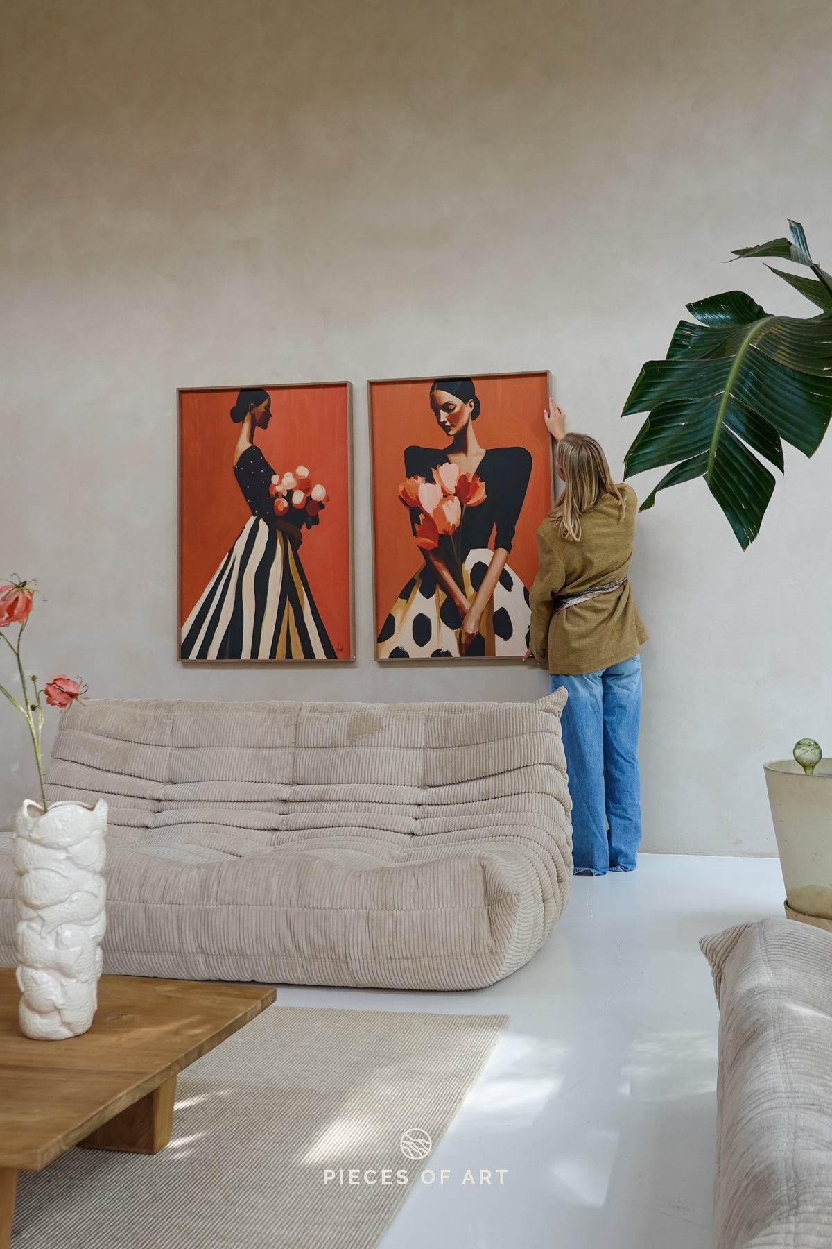 Detailaufnahme von Rahmen und Kante des Akustikpaneels