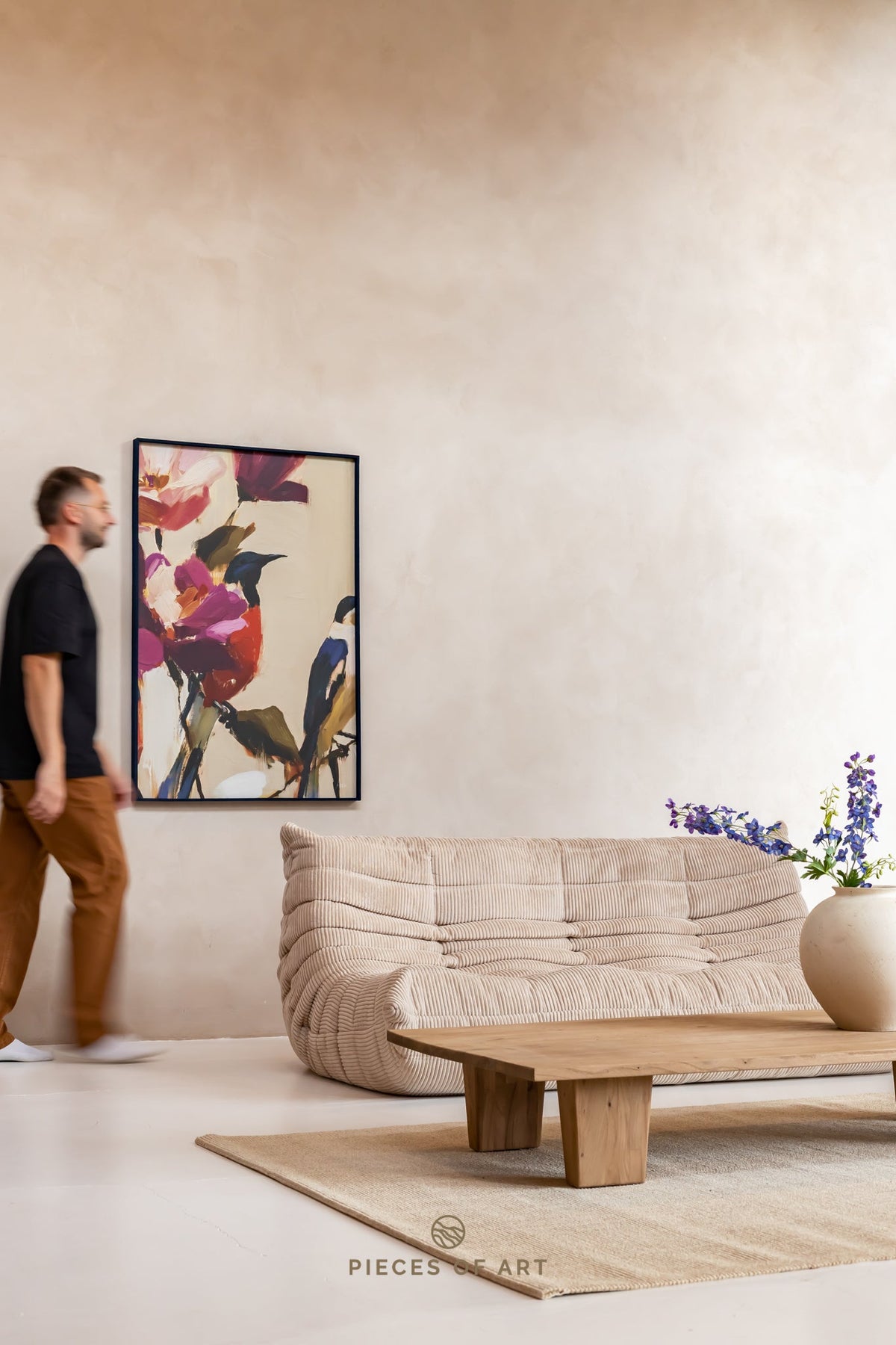 Akustisches Kunstwerk, im Flur