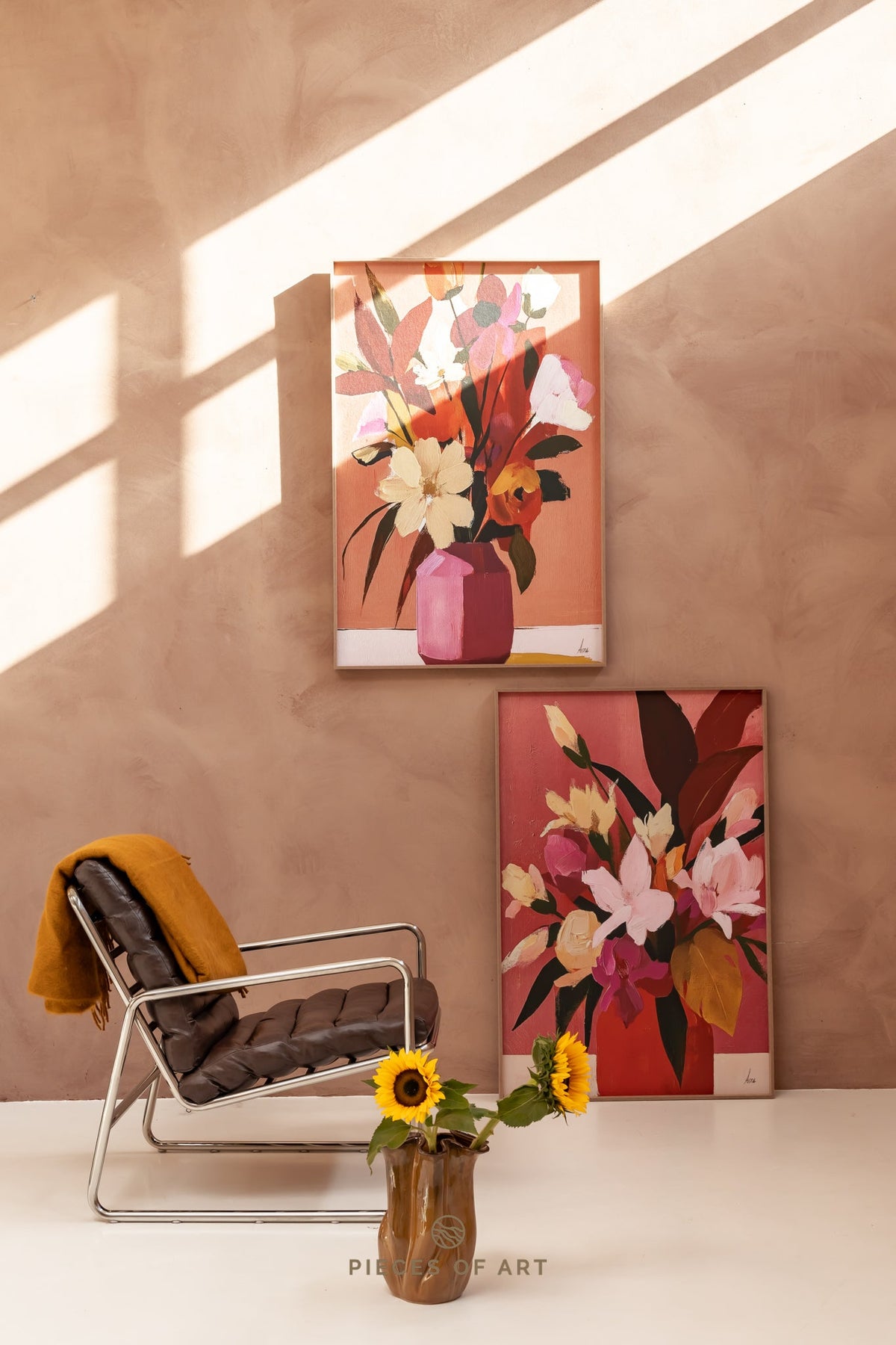 Acoustic artwork, in a hotel, interior