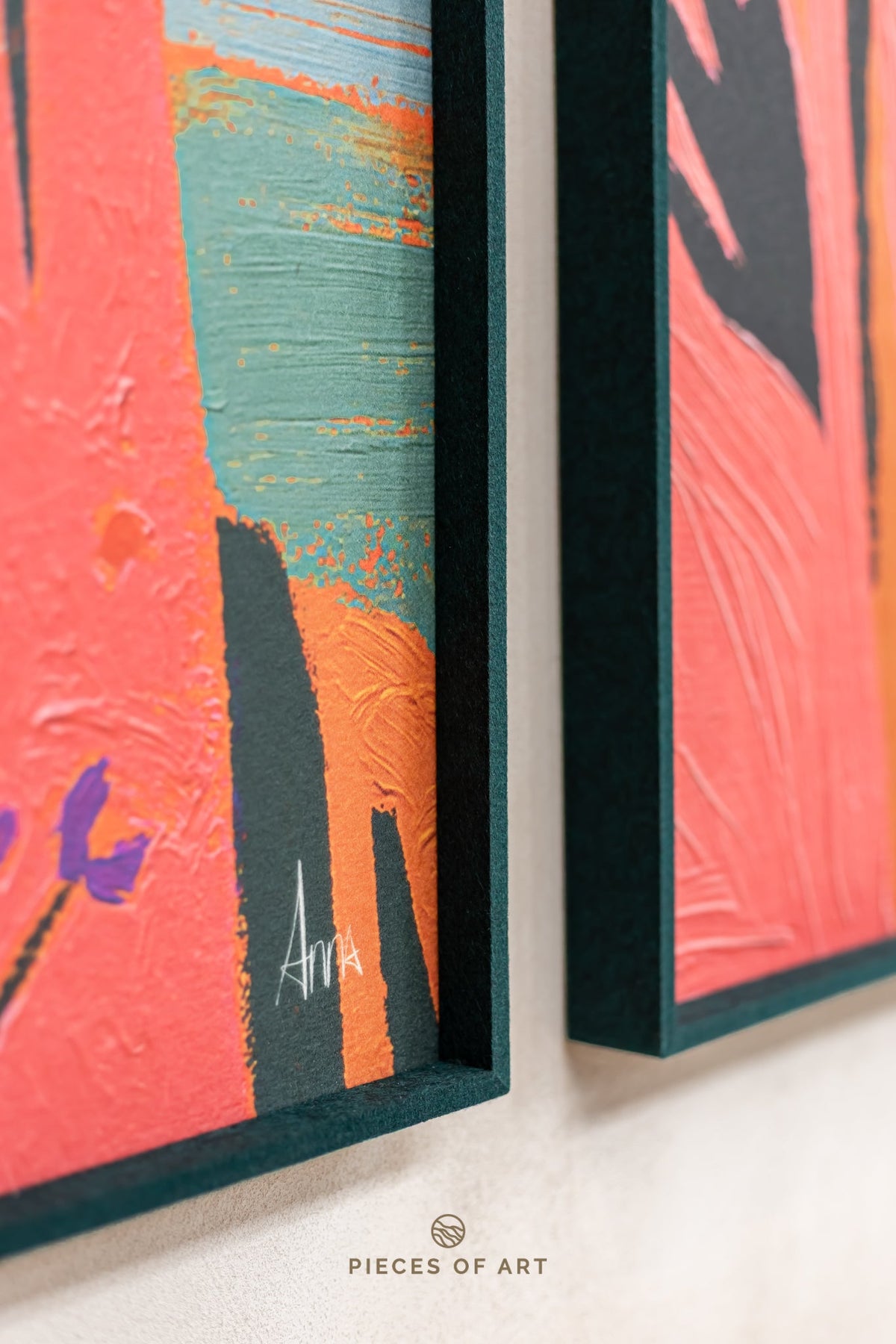 Acoustic artwork, that reduces echo