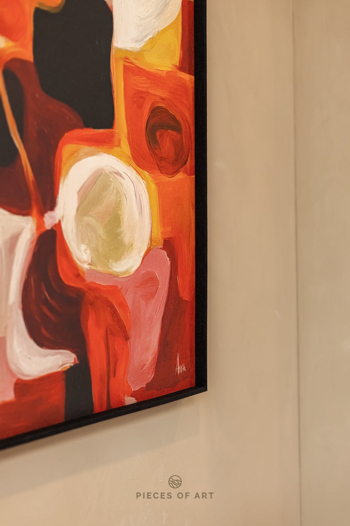 Akustisches Kunstwerk, im Besprechungsraum, Interieur