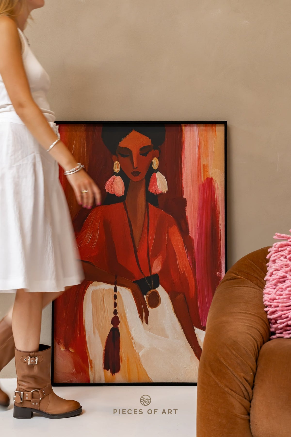 Acoustic painting, that dampens echo