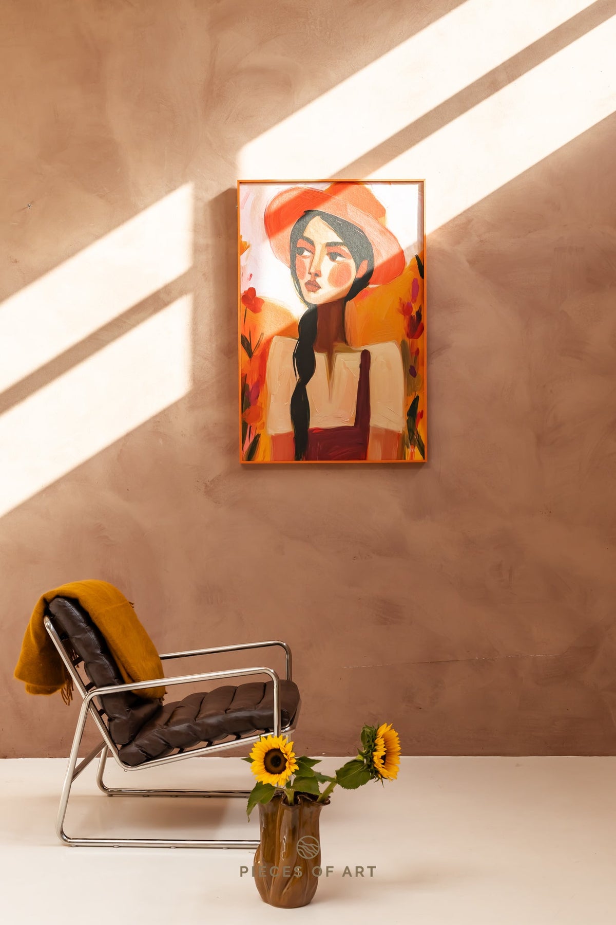 Akustisches Gemälde, im Büro, im Design