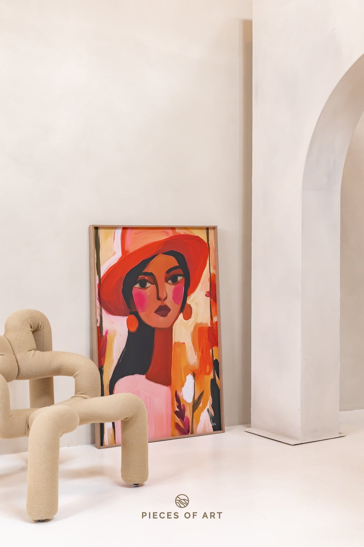 Acoustic felt panel, stylish