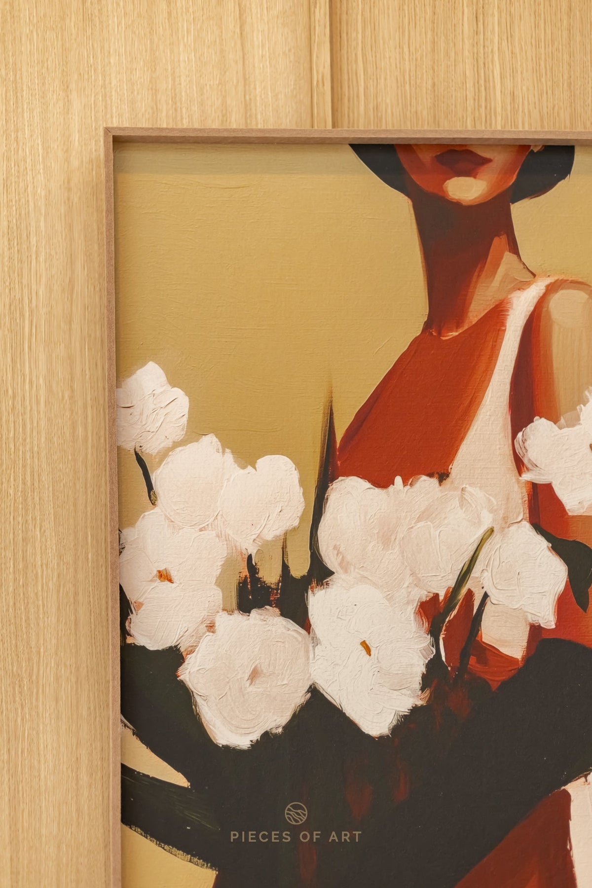 Acoustic wall panel, decorative