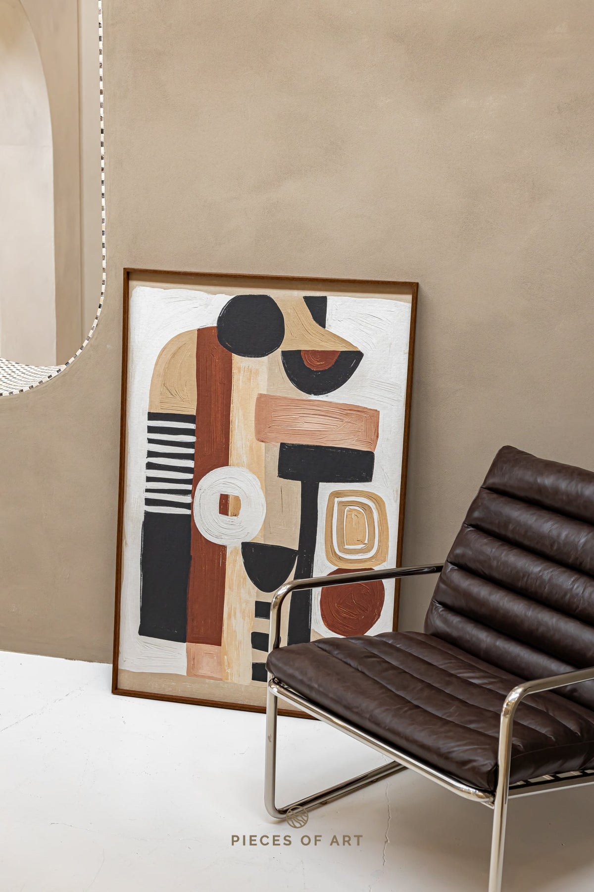 Acoustic wall panel, interior