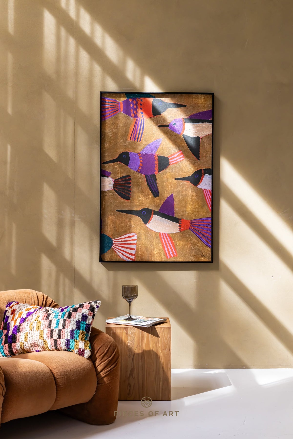 Acoustic art, handmade