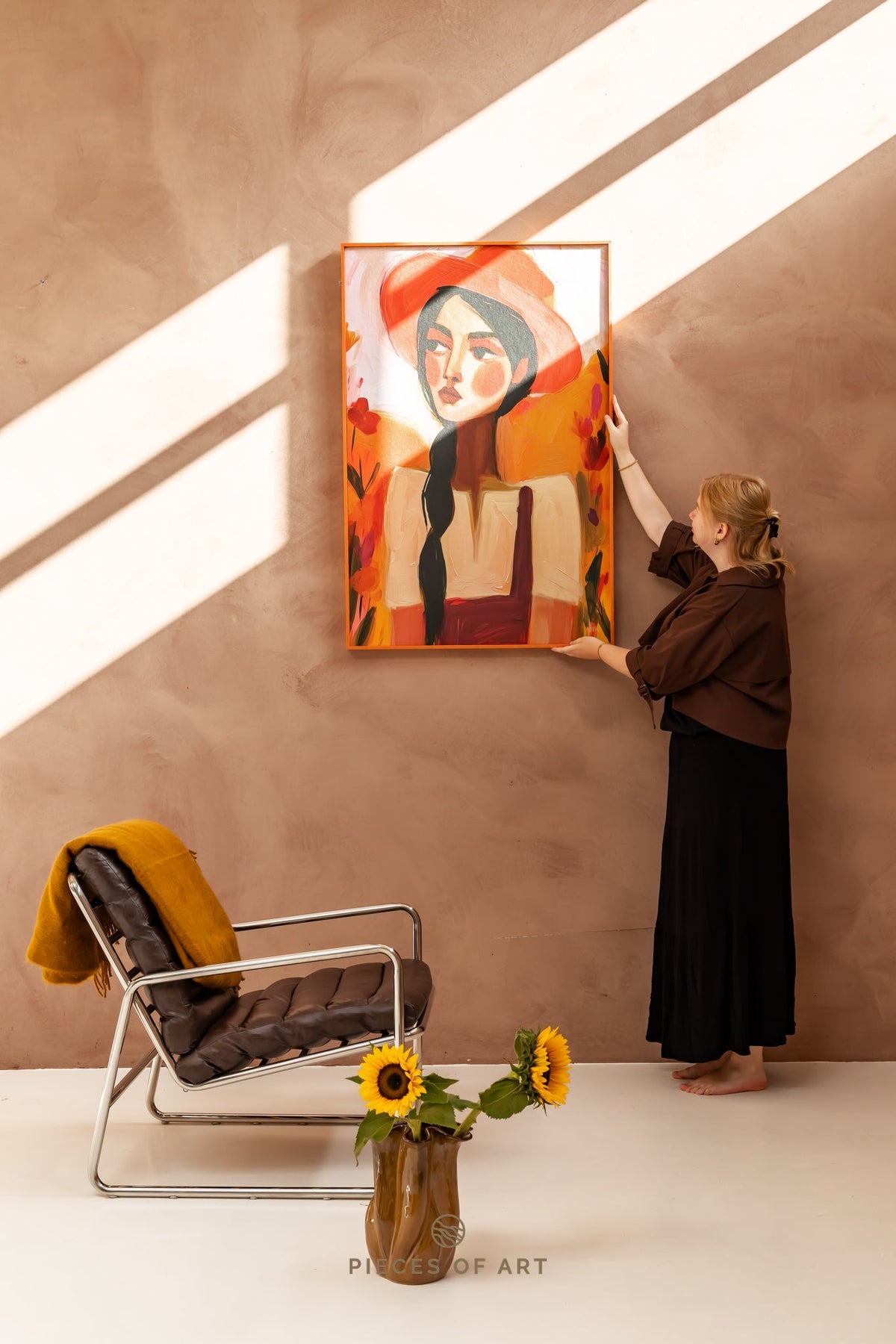 Akustische Kunst, mit geometrischem Design