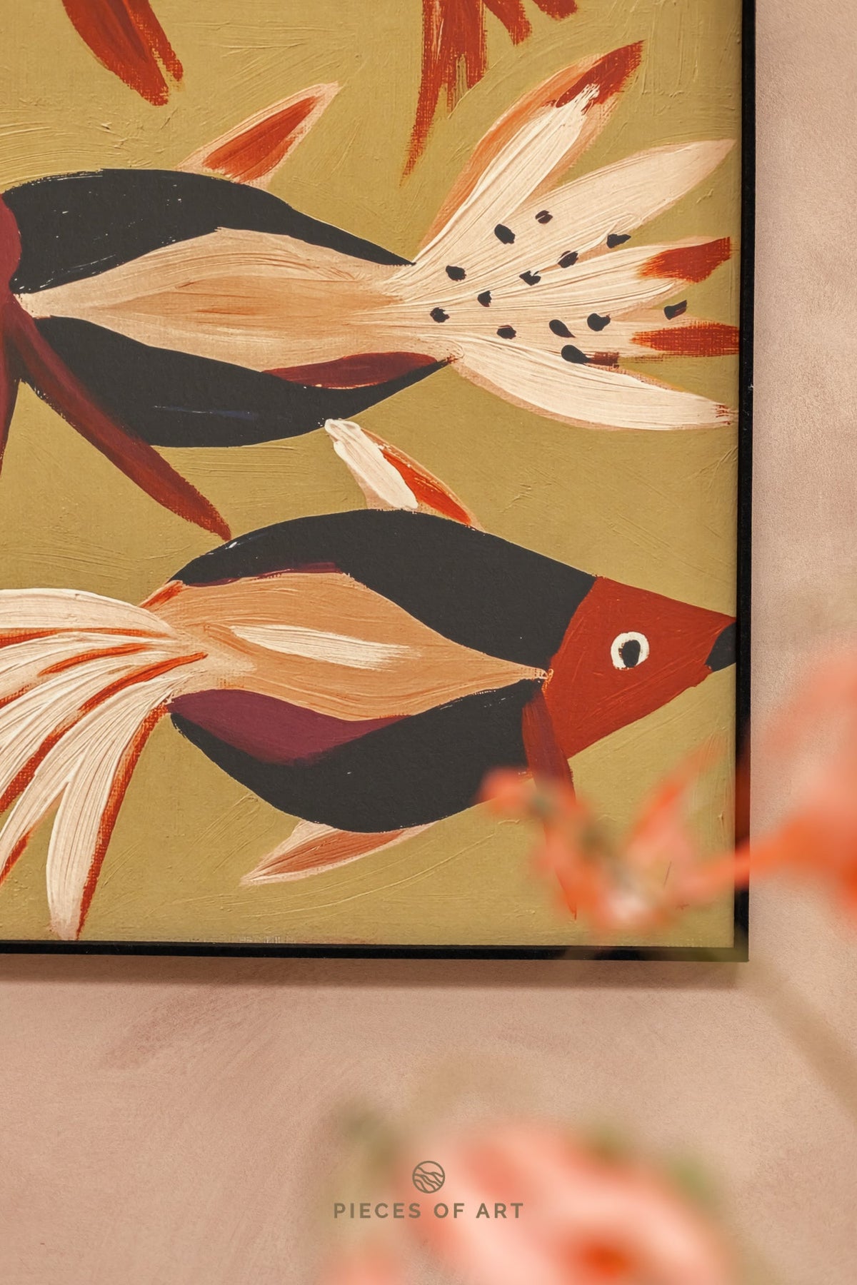 Akustische Kunst, mit naturinspiriertem Design