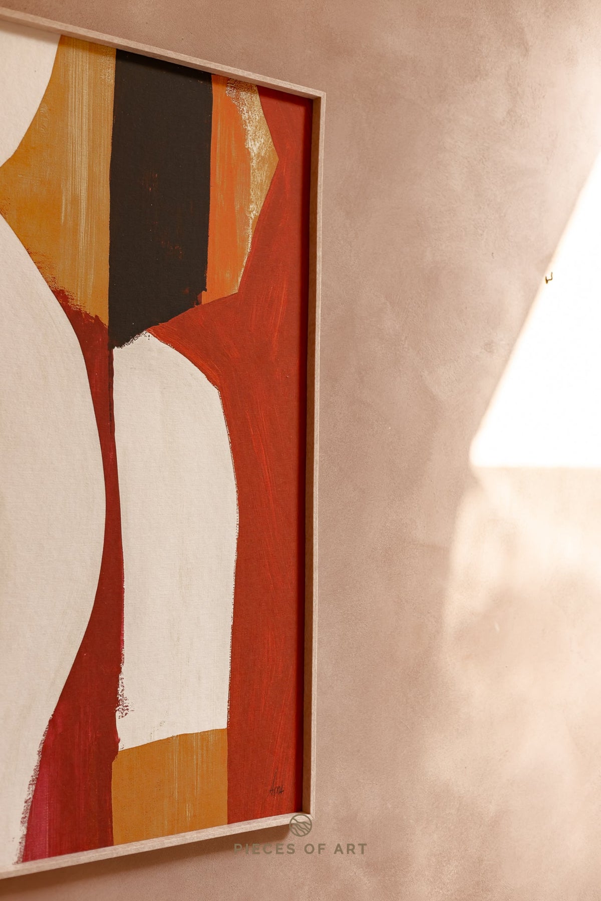 Acoustic art, for a quieter room
