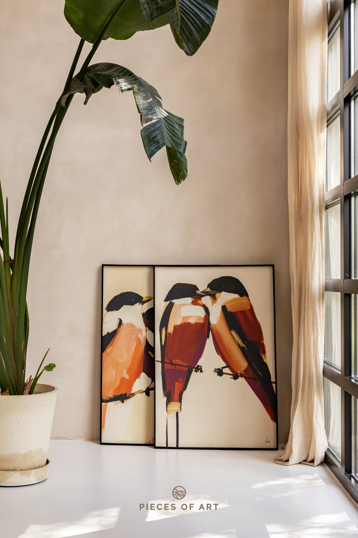 Acoustic wall decoration, for better acoustics