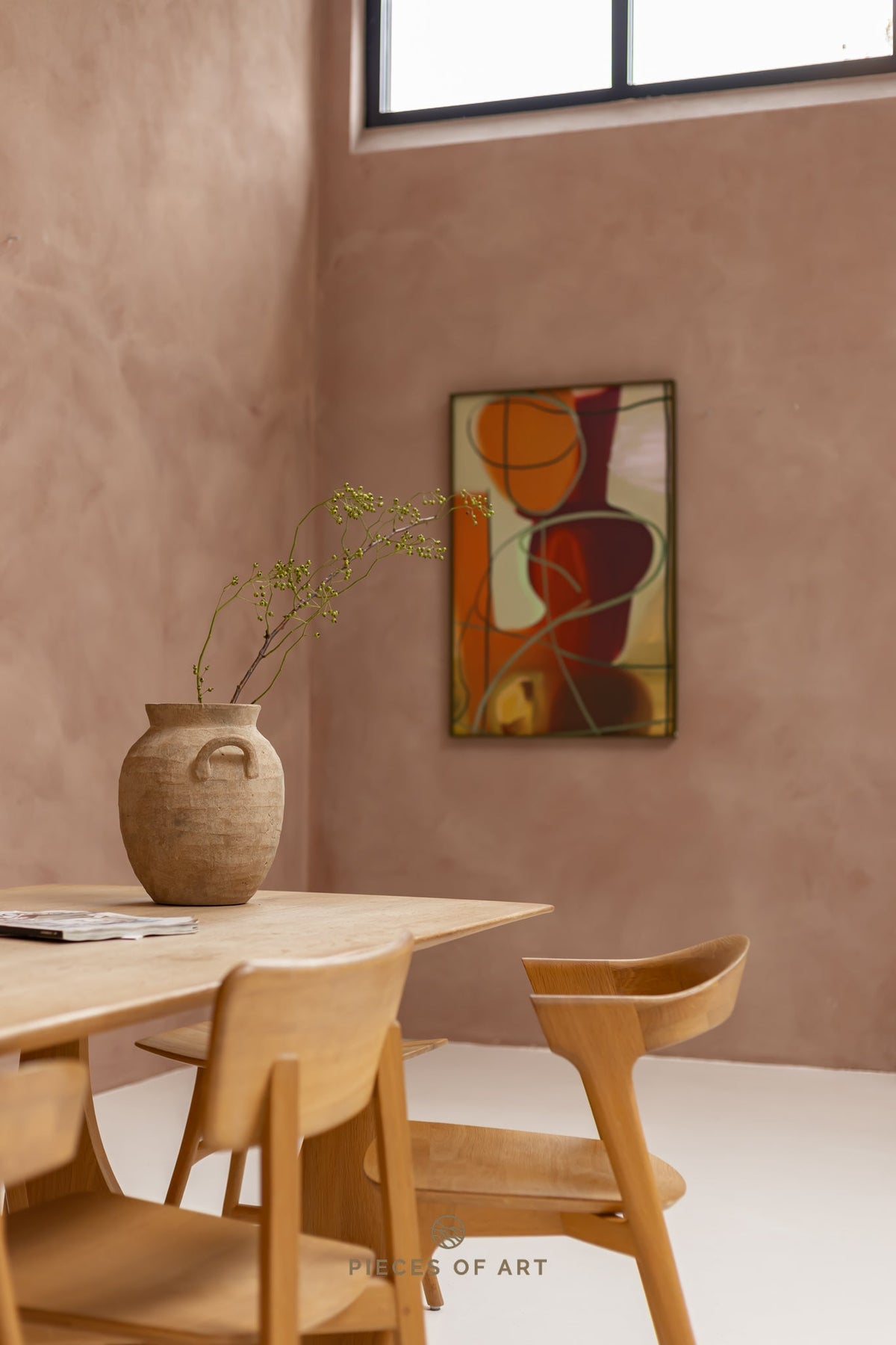Acoustic wall decor, with noise reduction