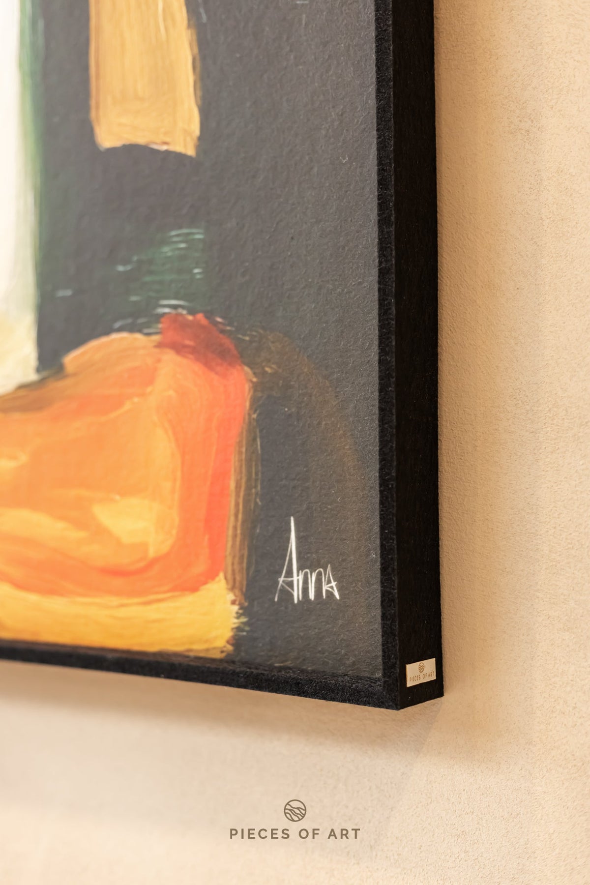 Akustische Wandkunst, im Esszimmer