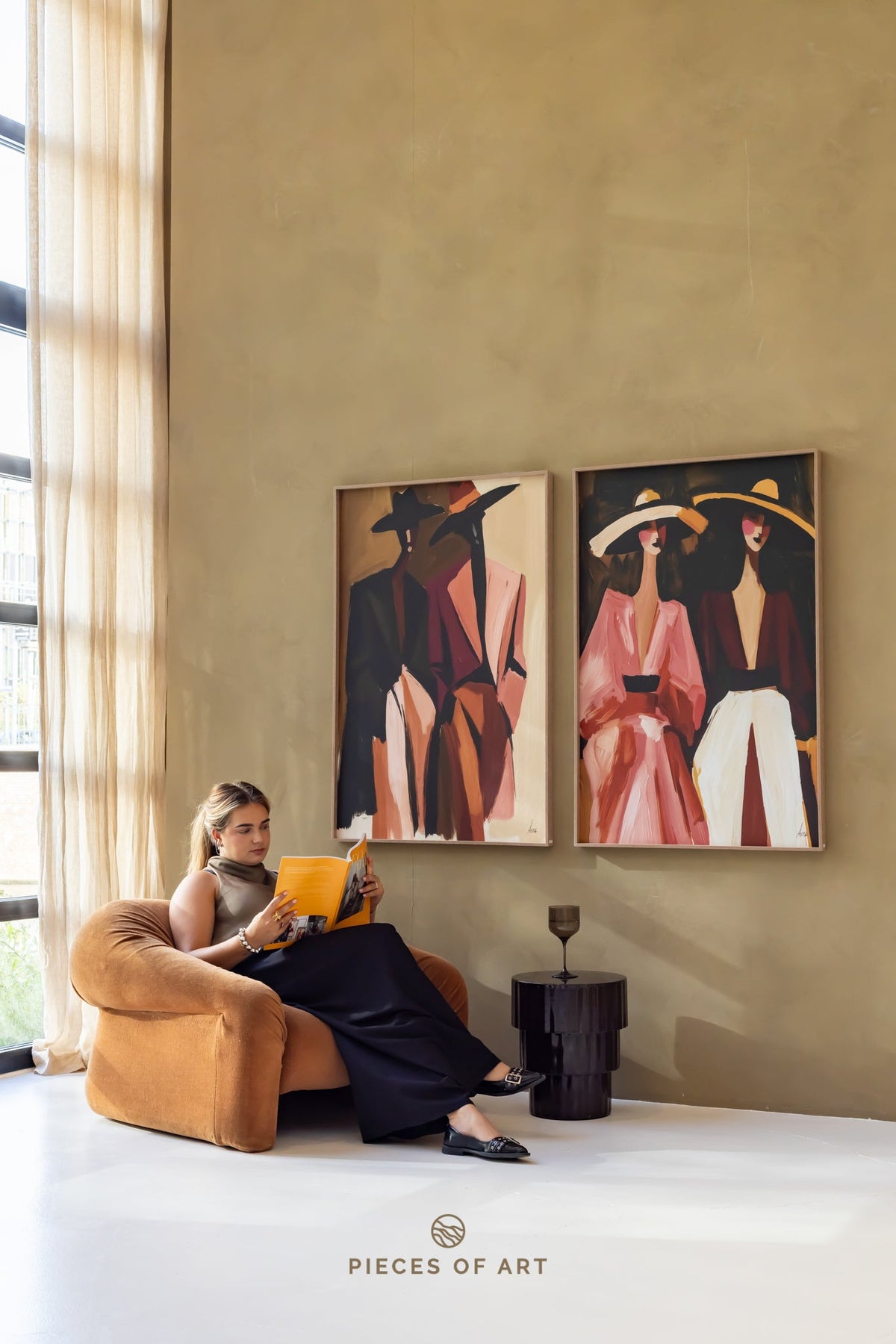 Schallabsorbierendes Kunstwerk, im Büro, modern
