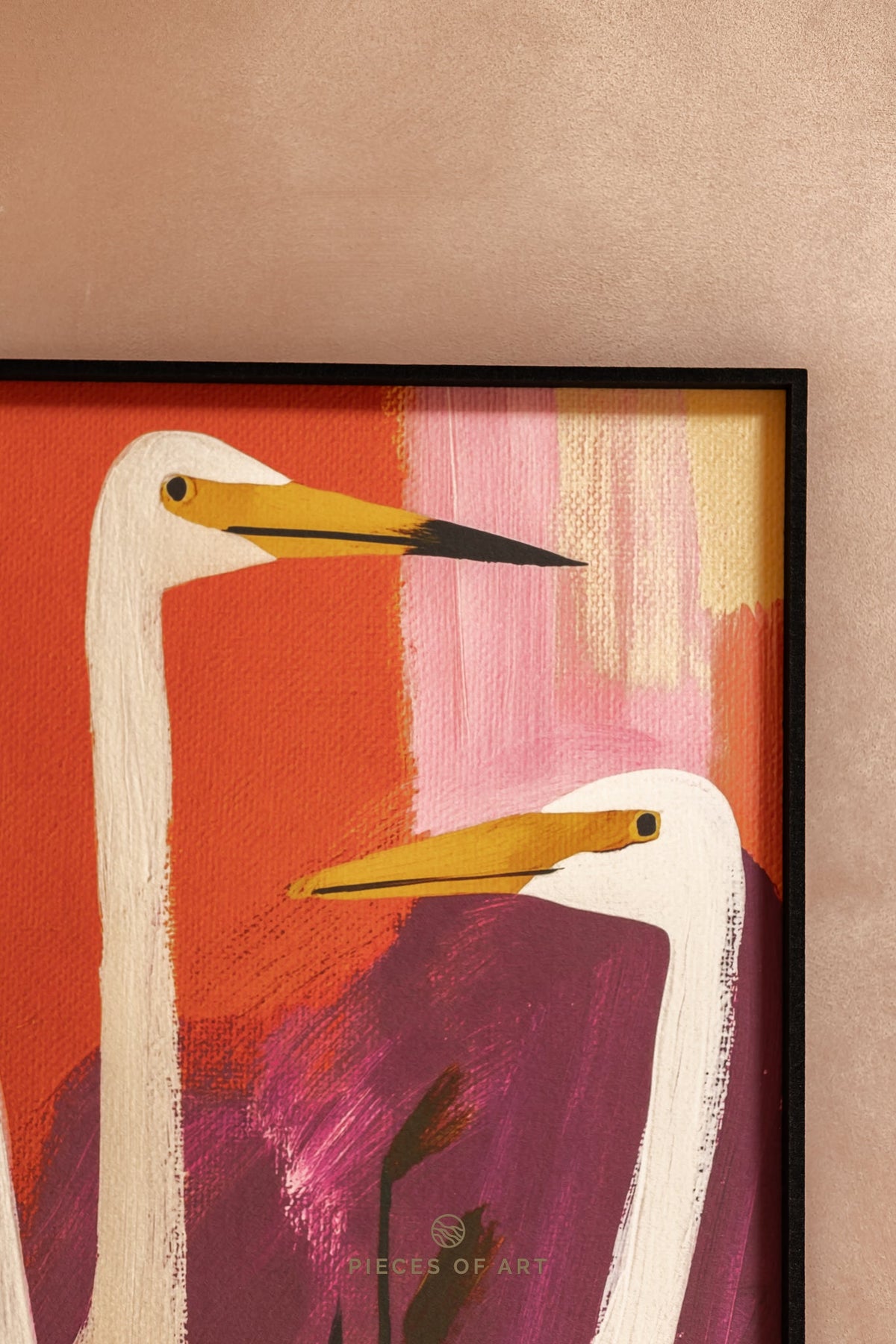 Schallabsorbierendes Kunstwerk, im Büro, für mehr Stille