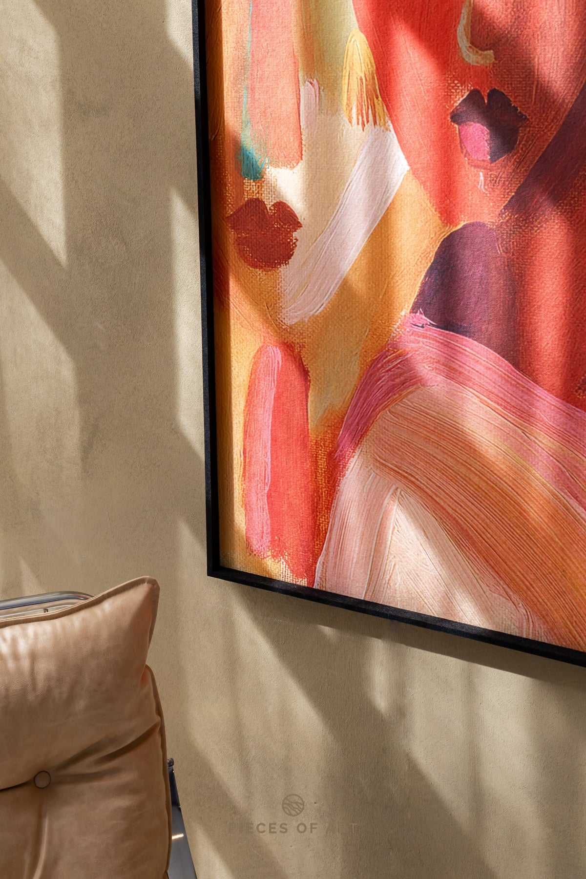 Schalldämmende Kunst, im Design