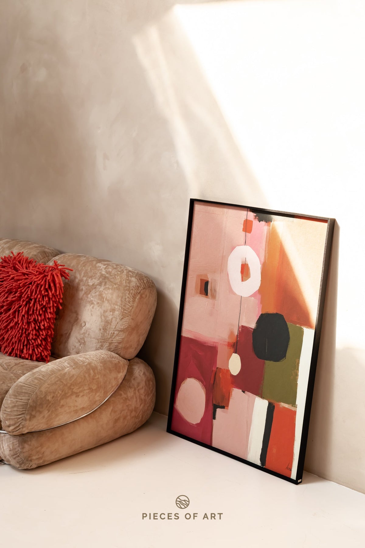 Artwork with an acoustic function